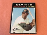 WILLIE MCCOVEY Giants 1971 Topps Baseball Card