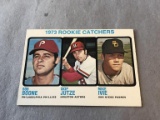 BOB BOONE 1973 Topps Baseball ROOKIE Card