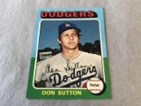DON SUTTON Dodgers 1975 Topps Baseball Card