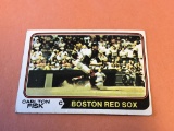 CARLTON FISK Red Sox 1974 Topps Baseball Card