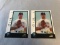 (2) TED LILLY 1998 Bowman ROOKIE Baseball Cards