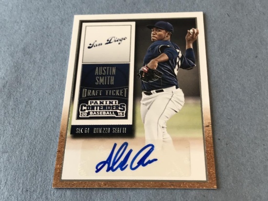 AUSTIN SMITH 2015 Contenders Draft Ticket  AUTO