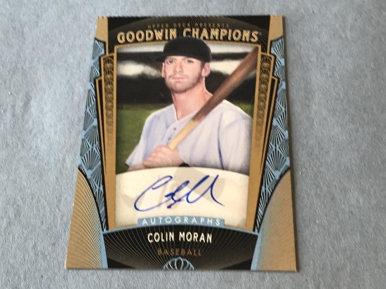 COLIN MORAN 2015 Upper Deck Goodwin Champions AUTO