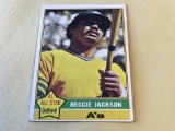 REGGIE JACKSON 1976 Topps Baseball Card