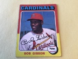 BOB GIBSON 1975 Topps Baseball Card