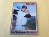 CARL YASTRZEMSKI 1970 Topps Baseball Card