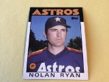 NOLAN RYAN Astros 1986 Topps Baseball Card