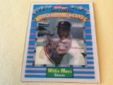 WILLIE MAYS 1991 Kelloggs Baseball Card