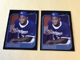 (2) ADRIAN BELTRE 1997 Bowman Best ROOKIE Cards