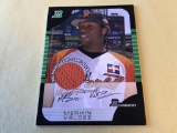 MERHIN VALDEZ 2005 Bowman Baseball JERSEY Card