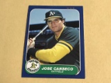 JOSE CANSECO 1986 Fleer Update ROOKIE Card