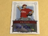 KYLE DRABEK 2006 Bowman Sterling AUTOGRAPH Card