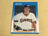 WILL CLARK 1987 Fleer Baseball ROOKIE Card-NM/MINT