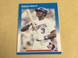 RUBEN SIERRA 1987 Fleer Baseball ROOKIE Card