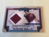 JEFF MATHIS 2005 Topps Game Used JERSEY Card