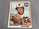 JIM PALMER Orioles 1978 Topps Baseball Card