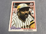 WILLIE STARGELL Pirates 1978 Topps Baseball Card