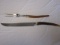 VTG Southern & Richardson Carving Knife and Fork