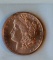 .999 Fine Copper 1 Troy Oz Morgan Replica Coin