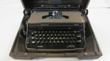 Vintage JC Penney Portable Typewriter w/ Case