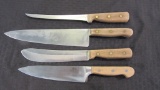 Lot of 4 Chicago Cutlery Knives