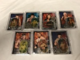 (8) 2010 Topps WWE Wrestling Cards with Dog Tags