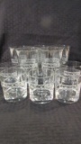 Lot of 10 Drinking Glasses, Incl. 5 First Place