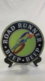 Road Runner Metal Repop Sign