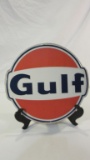 Gulf Metal Repop Sign