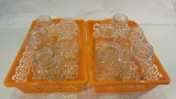 Lot of 10 Glass Jars