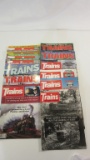 Lot of 13 Trains Magazines