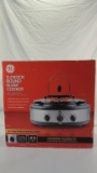 General Electric 3-Crock Round Slow Cooker