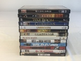 Lot of 13 DRAMA, ACTION DVD Movies-Gladiator,Score