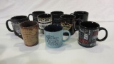 Lot of 9 Religious Coffee Mugs