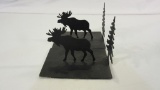 Set of 2 Moose Bookends