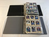 2 binders Full of 1990-1991 Baseball Cards