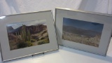 2 Framed Desert Photos