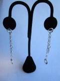 Set of 925 Silver Dangle Earrings 5.8g total