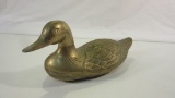 Vintage Brass Duck