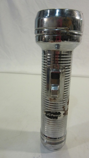 Vintage JC Penney Ribbed Flashlight