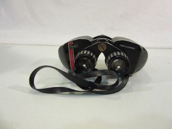 Vintage Sears Discoverer Binoculars