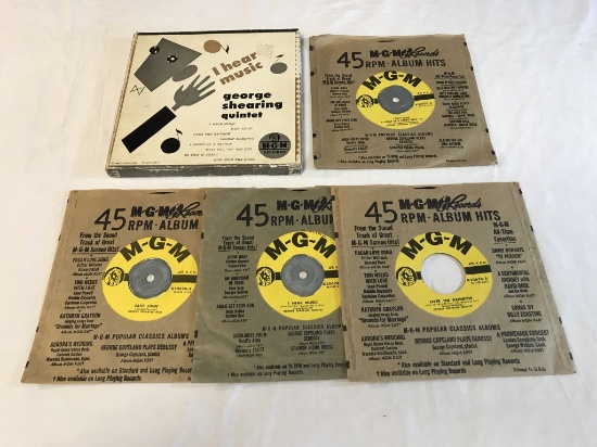 GEORGE SHEARING QUINTET 45 RPM 4 Record set 1952