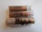 Lot of 3 Rolls of Pennies 1962P, 1962D, 1960D