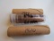 Lot of 3 Rolls of Pennies 1963D, 1962D, 1963D