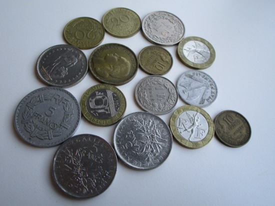 Lot of Foreign Coins