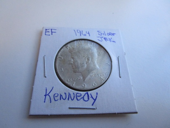 1964 JFK Silver Half Dollar