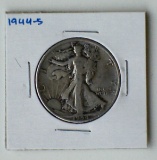 1944-S Walking Liberty Silver Half Dollar