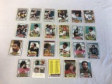Lot of 23 STARS 1980 Topps Football Cards