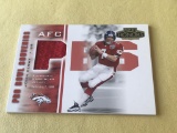 JOHN ELWAY 2001 Playoff Honors JERSEY Card