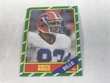 ANDRE REED 1986 Topps Football ROOKIE Card